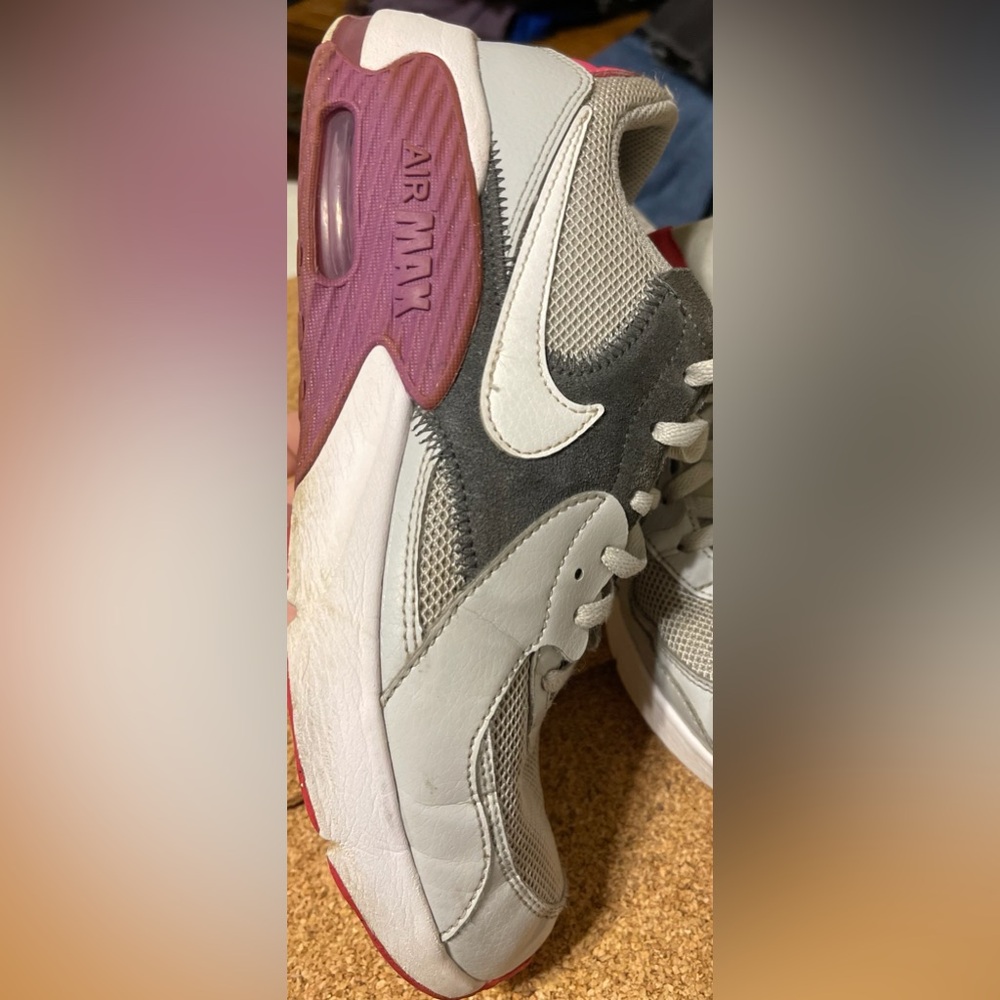 Nike 6.5Y Air Max Excee Grey Fog (GS) 
Sneakers Gray Purple Pink CD6894-003 - Picture 11 of 14